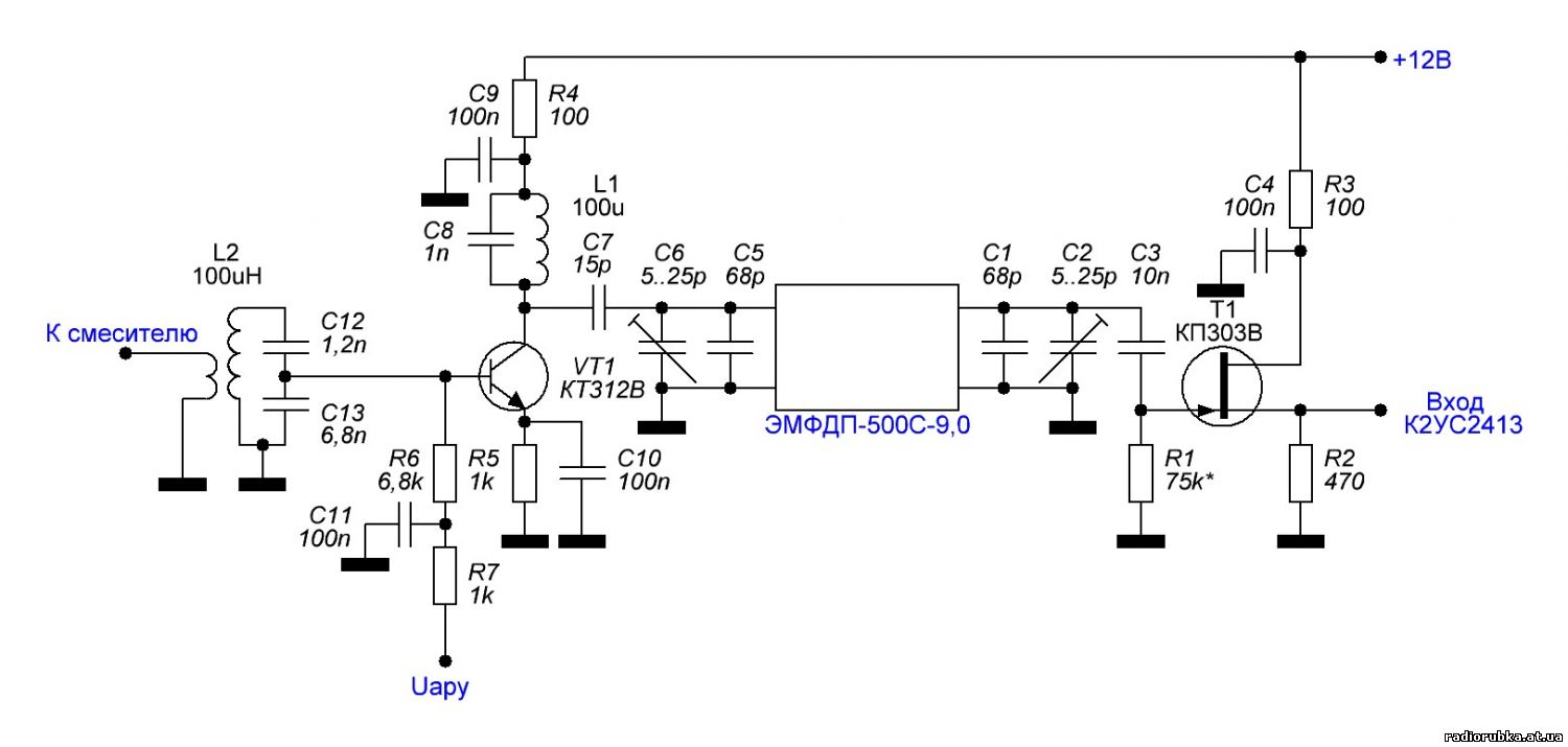 Pq1cg303 схема включения